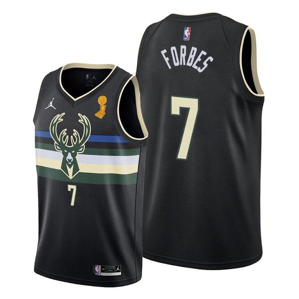 Milwaukee Bucks #7 Bryn Forbes 2022 NBA Finals Champions Swingman ...