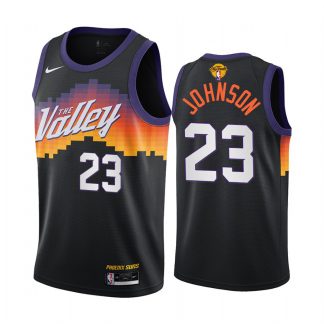 Nike Suns #23 Cameron Johnson Men's 2022 NBA Finals Bound City Edition ...