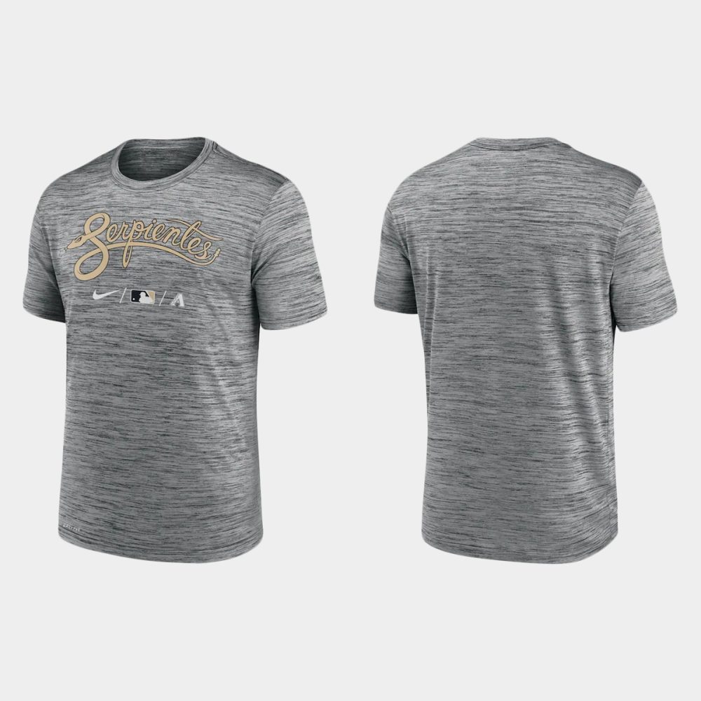 Nike Men's Arizona Diamondbacks Ketel Marte #4 Black T-Shirt