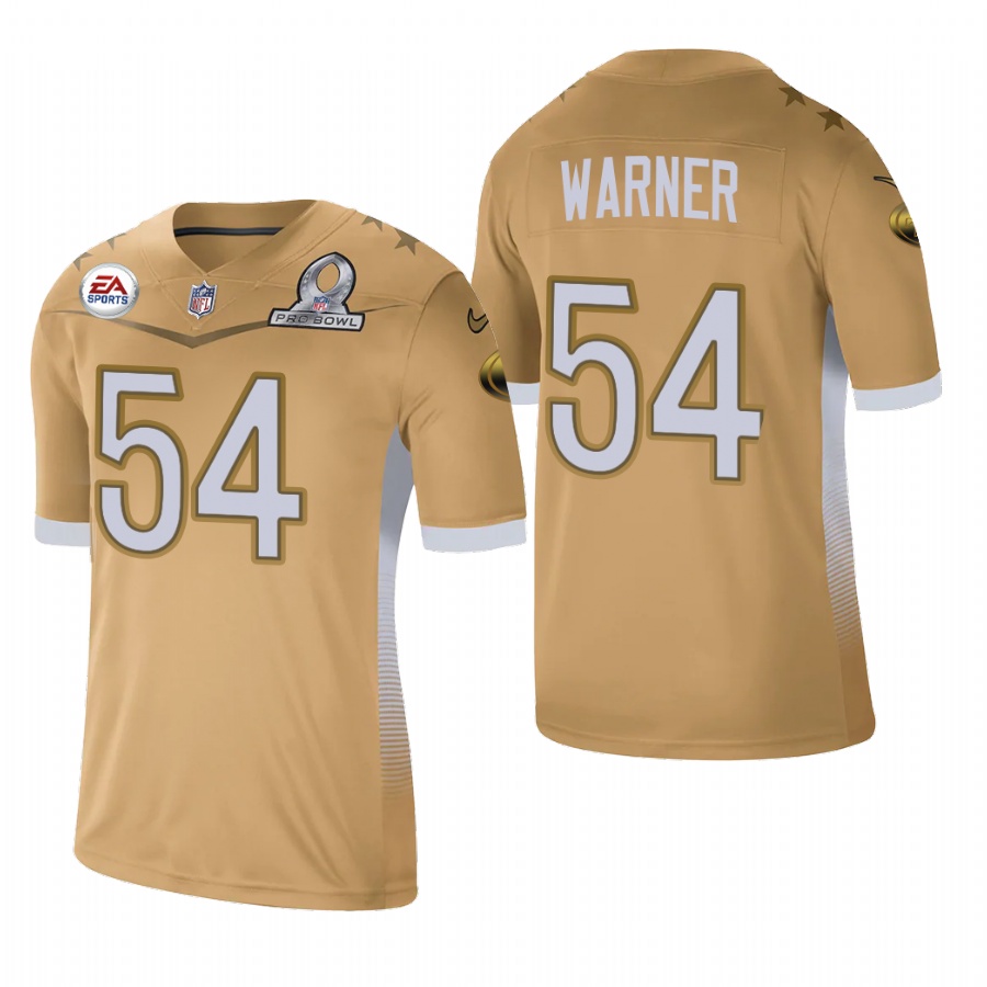 Men's #54 Fred Warner SF.49ers Limited Stitched Jerseys