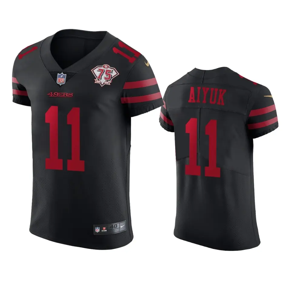 Men's Nike Brandon Aiyuk White San Francisco 49ers Vapor Limited Jersey