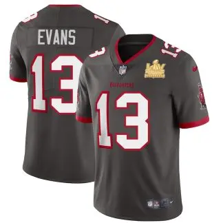 Nike / Men's Tampa Bay Buccaneers Mike Evans #13 Pewter Alternate Limited  Jersey