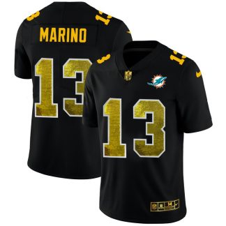 Men Miami Dolphins Jersey Dan Marino Limited Gold Vapor