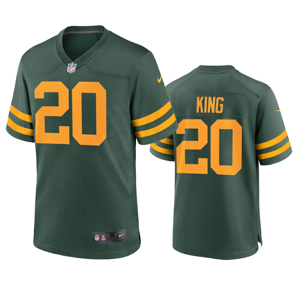 Green Bay Packers Nike #20 Kevin King NFL Football Jersey Mens Small On  Field 