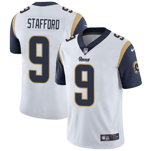 Shirts, 9 Rams Matthew Stafford Vapor White Jersey