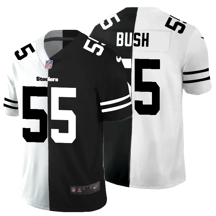 NFL_Jerseys Jersey Pittsburgh''Steelers'' #55 Devin Bush 7 Ben