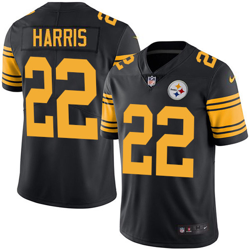 Nike Steelers #22 Najee Harris Black Men's Stitched NFL Limited