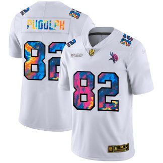 NFL_ Minnesota''Vikings''Men Dalvin Cook Justin Jefferson #18 Kirk Cousins  #8 Adam Thielen #19''Super''Bowl''White LVII football Jersey 