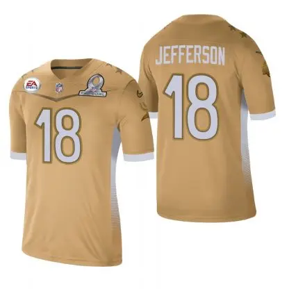 Justin Jefferson Minnesota Vikings Nike Atmosphere Fashion Game Jersey -  Gray