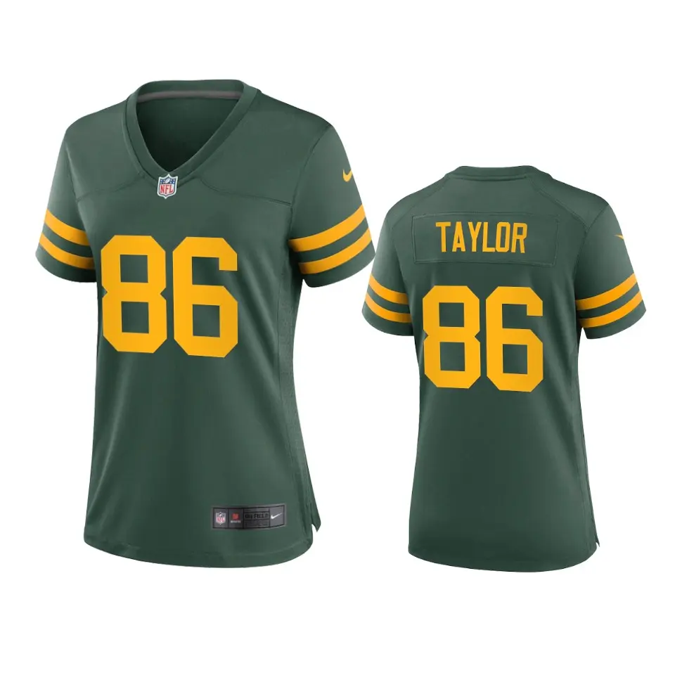 Green Bay Packers #89 Marcedes Lewis Nike Away Game Jersey at the