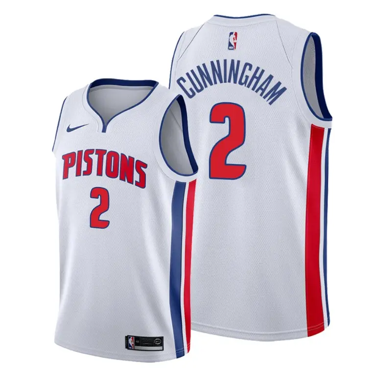 Nike Youth 2022-23 City Edition Detroit Pistons Cade Cunningham #2