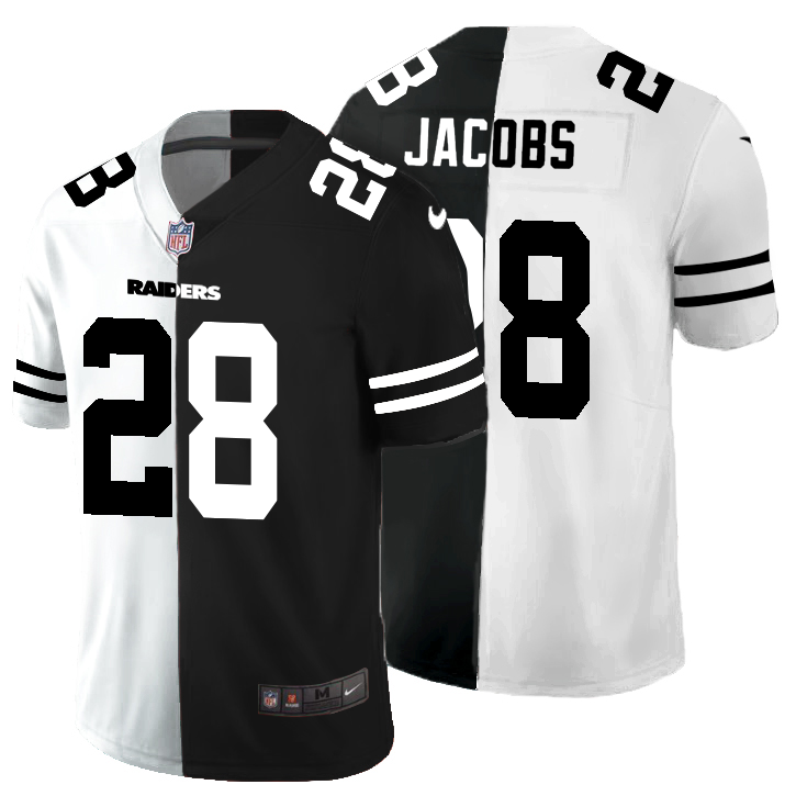 Nike Men's Las Vegas Raiders Josh Jacobs #28 Vapor Limited Black Jersey